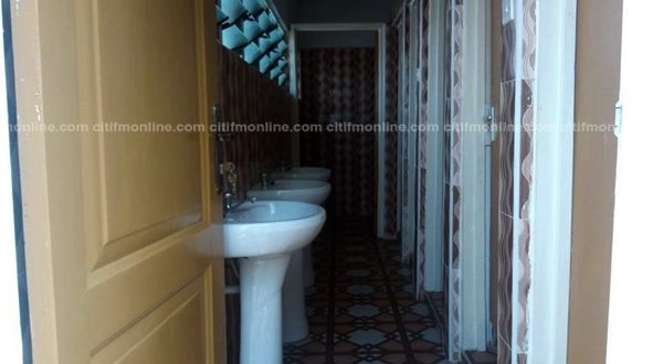 Ngleshi Amanfrom Senior High School new toilet