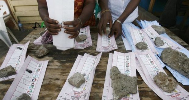 A brochure suggests the parent company of scandal-hit data firm Cambridge Analytica boasted of interfering in Nigeria's 2007 election - widely dismissed as lacking credibility