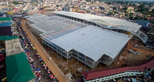 The Kejetia central market project