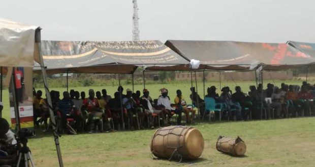 A durbar held by SEND Ghana in Northern Ghana