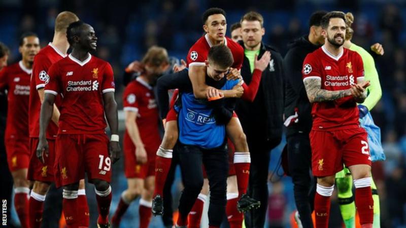 Liverpool were 5-1 aggregate winners over Manchester City in the quarter-finals (Image credit: Reuters)