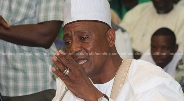 Alhaji Boniface Abubakar Siddique, minster for Inner City and Zongo Development