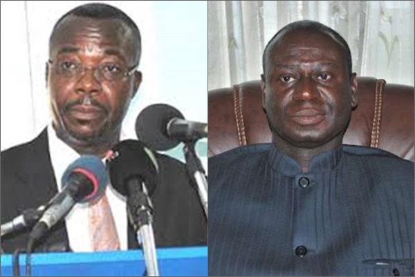 Dr. Mark Ankrah (L) and  Dr. Samuel Sarpong (R)
