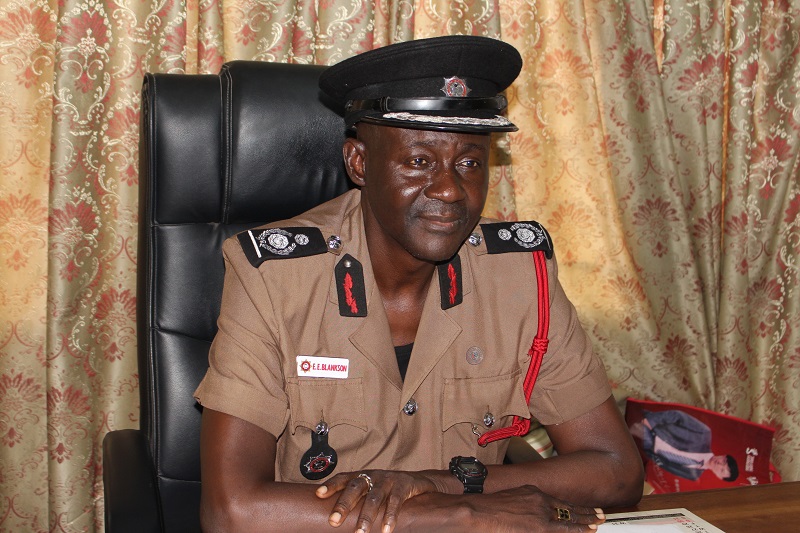 Edwin Ekow Blankson,Chief Fire Offier