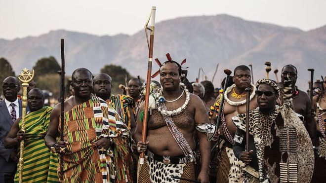 King Mswati III, King of Swaziland