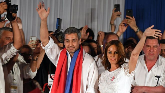 Mario Abdo Benítez won by a smaller margin than predicted