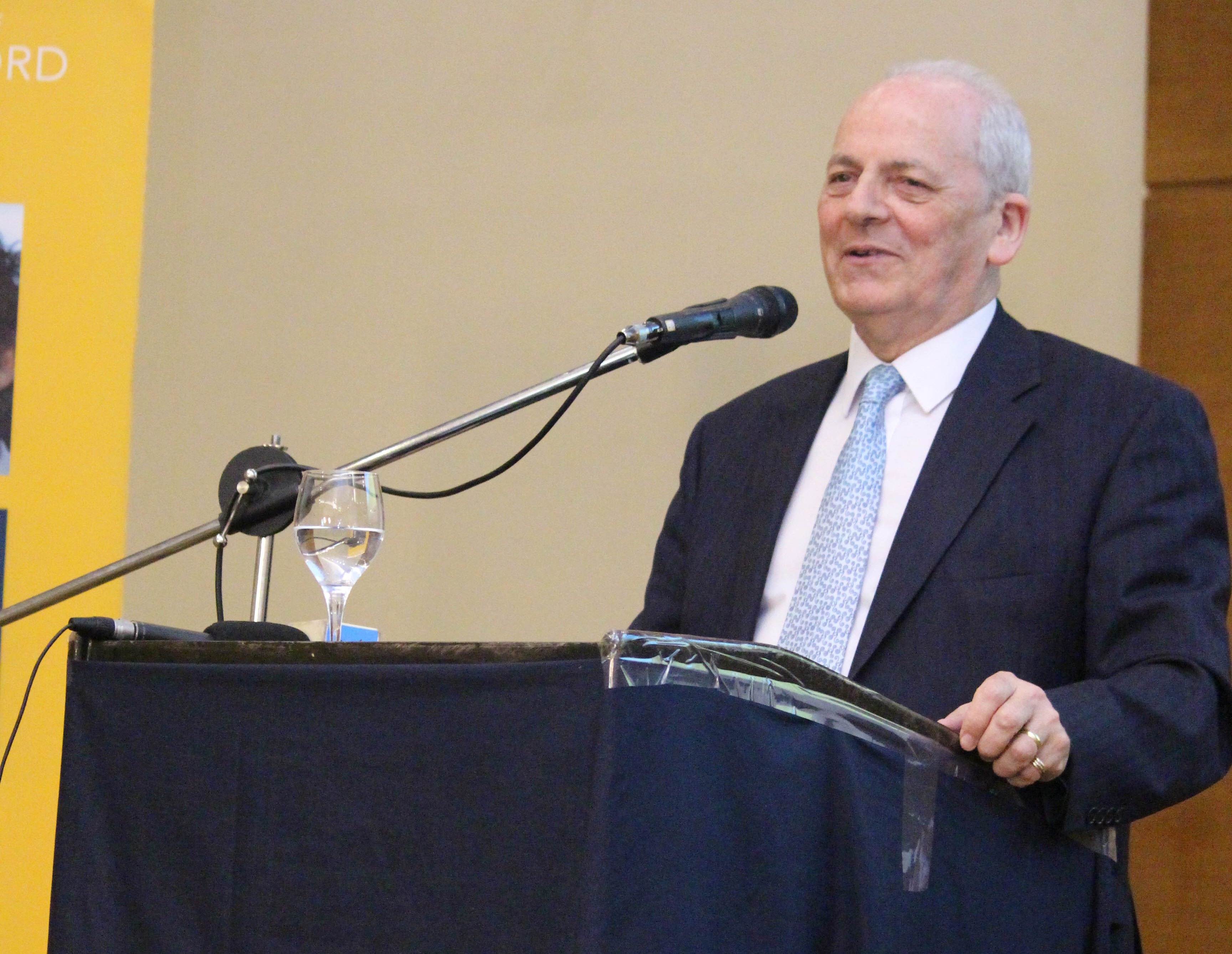 Vice Chancellor of Bradford University, Professor Brian Cantor