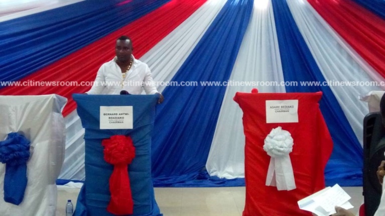 Chairman Wontumi alone without his contender