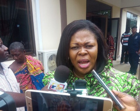 Evelyn Ama Kumi Richardson, the Sunyani Municipal Chief Executive