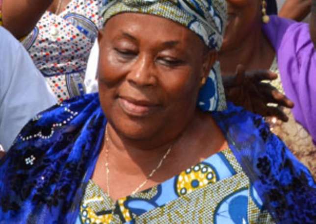 Haji Fati reportedly slapped a journalist who tried to take a photograph of her.