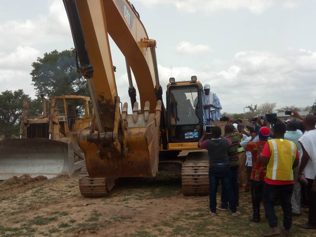 Sod cut for Bongo dams