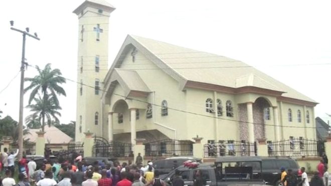 The killing of 13 people at the St Philip's Church last year was thought to be connected to rival drug gangs