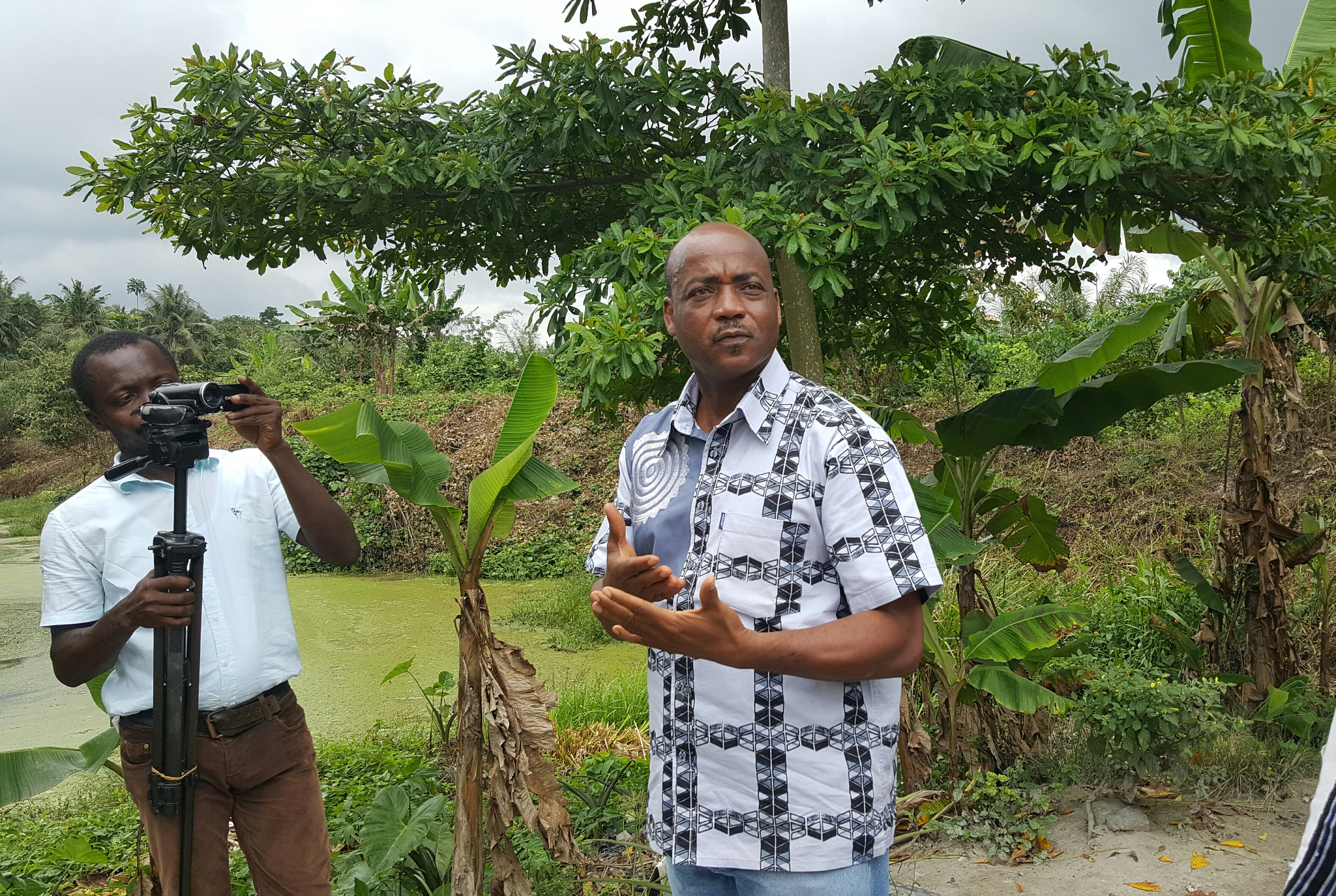 CEO of B-BOVID, Issa Ouedraogo.