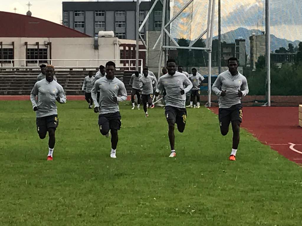 black stars training