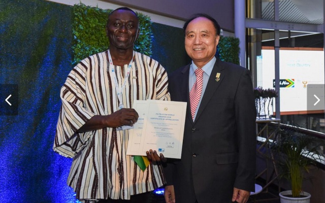 Abraham Kofi Asante, Administrator of GIFEC.