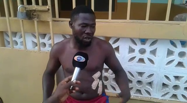 Amidu Hassan was cut and stabbed with broken bottles after stopping an attack