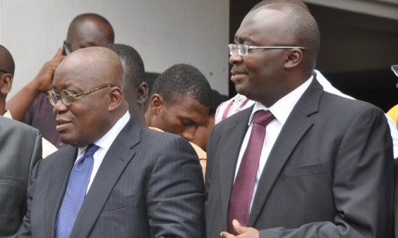 President Akufo-Addo and Vice President, Dr. Mahamadu Bawumia