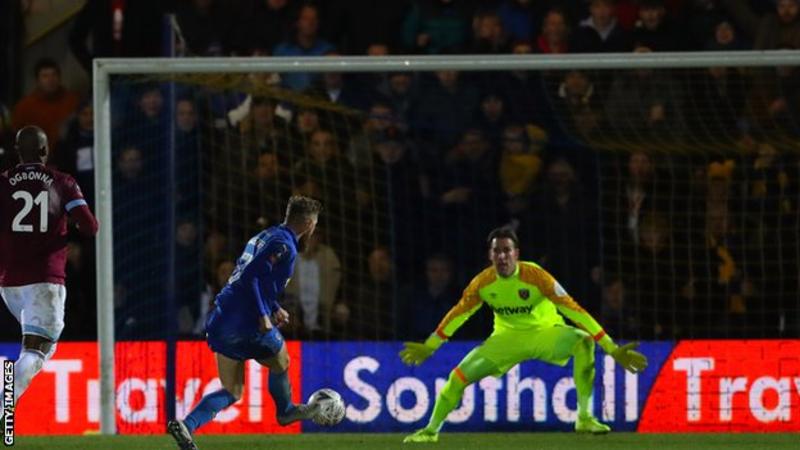Scott Wagstaff's double helped AFC Wimbledon reach the fifth round of the FA Cup (Image credit: Getty Images)
