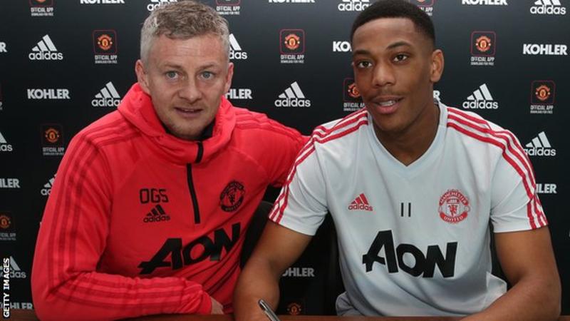 Anthony Martial has scored 46 goals in 162 appearances for Manchester United (Image credit: Getty Images)