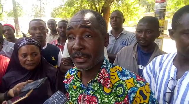 Spokesperson for the group, Dr Solomon Gumang