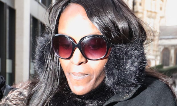 Fiona Onasanya arriving at the Old Bailey for sentencing. Photograph: Jonathan Brady/PA