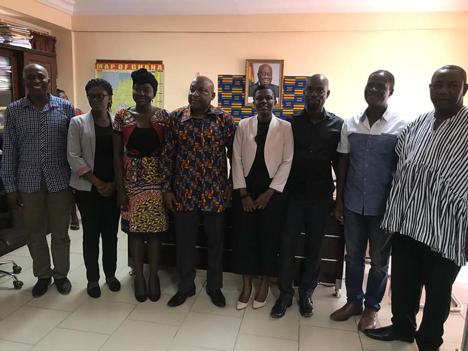 Group photograph after signing of agreement between the National Folklore Board Ghana and AB & David law firm
