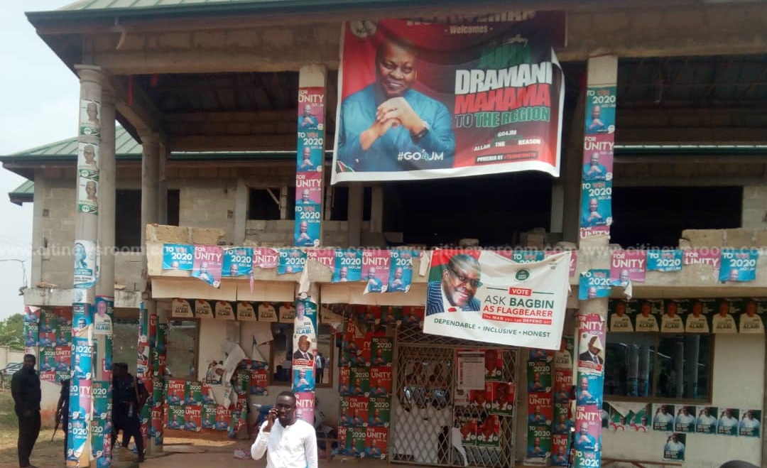 File photo: NDC's office in the Ashanti Region.