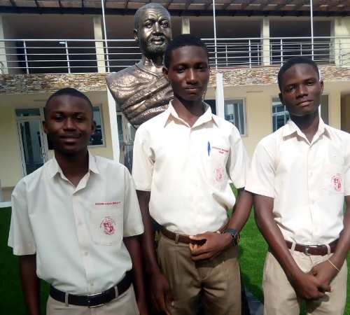 Quiz Team: Emmanuel Cudjoe, Richard K. Ayensu, Bright Adams