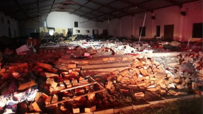 Labour Minister Mildred Oliphant was planning to attend the Good Friday service at the church