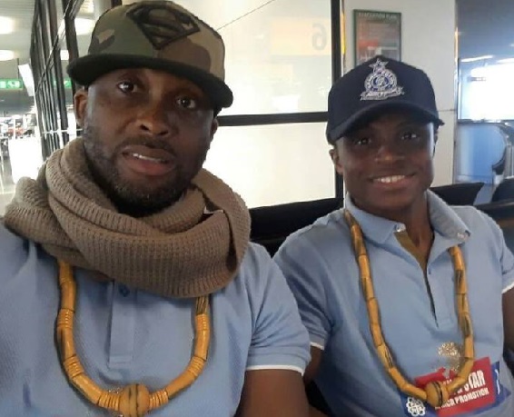 Paul [L] and Isaac Dogbe