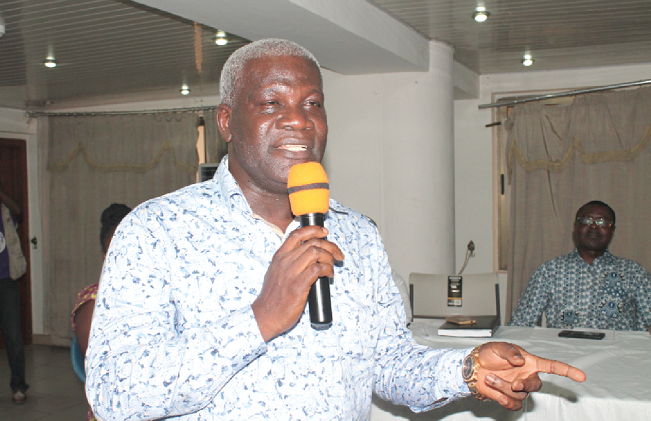 Solomon Kotei, the General Secretary of the Industrial and Commercial Workers Union (ICU)