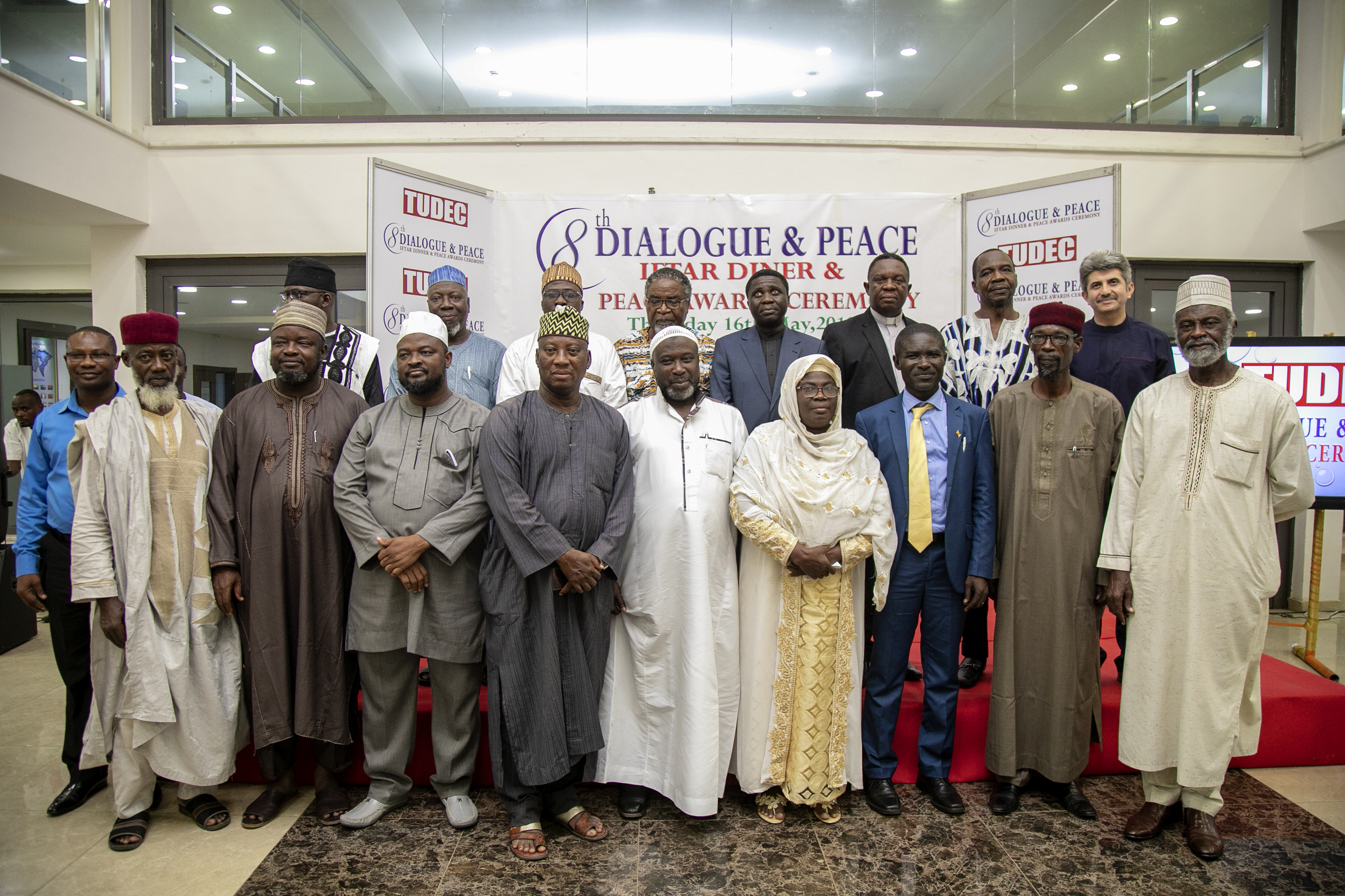 A group photograph of awardees and participants
