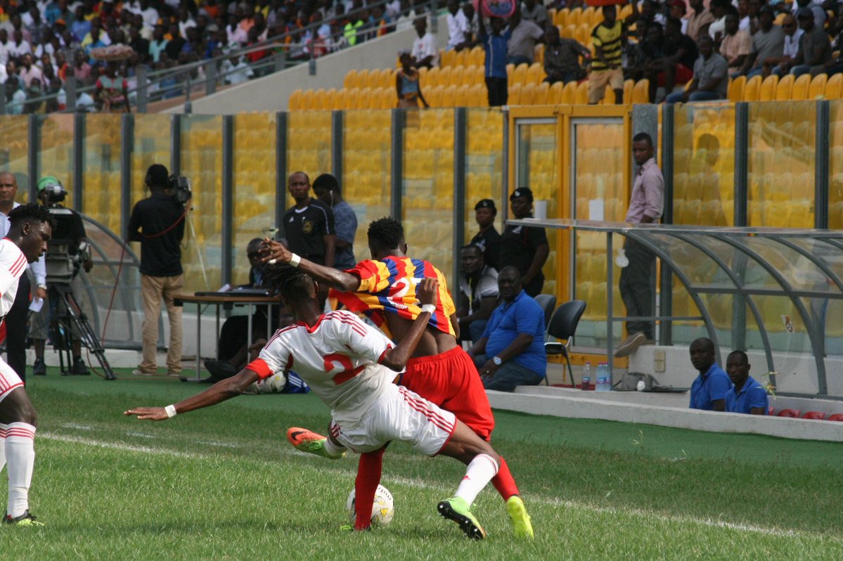 WAFA lost 4-0 to Hearts of Oak on SUnday