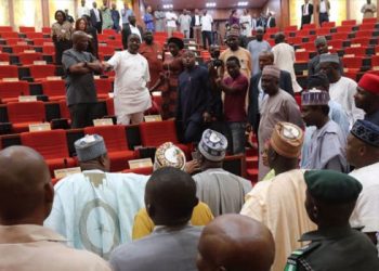 Snake storms Nigeria parliament