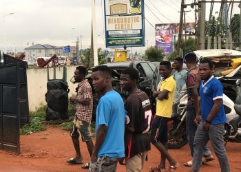 Some errant drivers at the Adenta Police Station