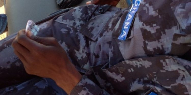 ghana police bribery photo
