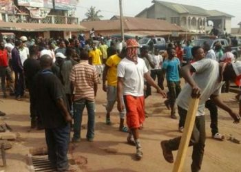 The deaths occurred during a protest over the location of a new distract capital