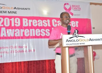 Ag. Managing Director AngloGold Iduapriem Mine, Stephen Asante Yamoah.