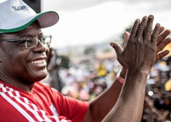 Maurice Kamto was detained in January after a series of protests against last year's presidential election result