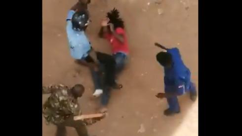 Brutal attack of student by police angers Kenyans