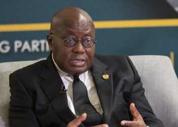 President Akufo-Addo addressing the Invest in Africa's Space Event at the Investment Forum