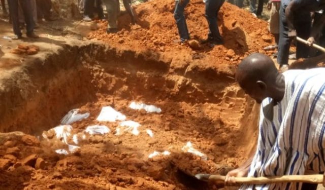 mass burial