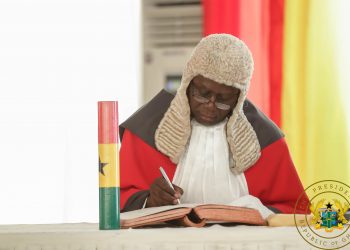 chief justice anin yeboah