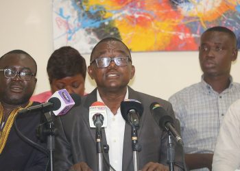 National President of TUTAG, Dr Solomon Keelson