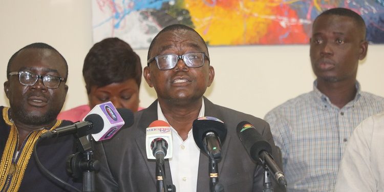 National President of TUTAG, Dr Solomon Keelson