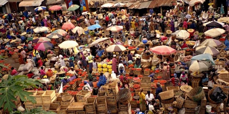 Market in Accra