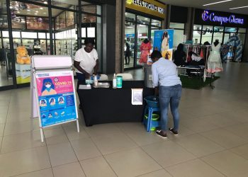 All tenants wash hands and sanitize on arrival at the centre