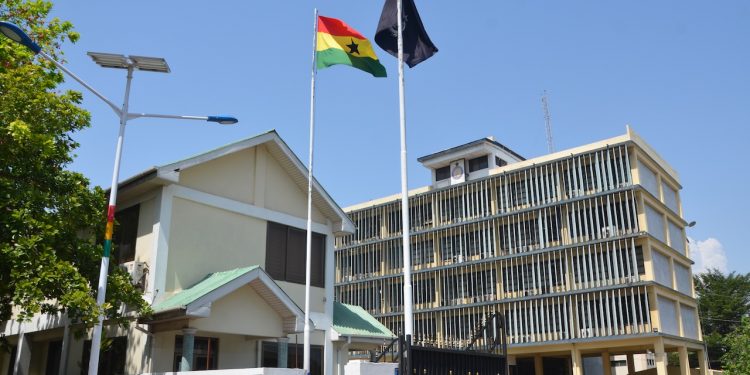 Headquarters of the Ghana Police Service in Accra