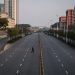 WUHAN, CHINA - FEBRUARY 03: (CHINA OUT) A man cross an empty highway road on February 3, 2020 in Wuhan, Hubei province, China. The number of those who have died from the Wuhan coronavirus, known as 2019-nCoV, in China climbed to 361 and cases have been reported in other countries including the United States, Canada, Australia, Japan, South Korea, India, the United Kingdom, Germany, France, and several others. (Photo by Getty Images)