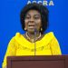 Minister of Sanitation and Water Resources, Madam Cecilia Abena Dapaah